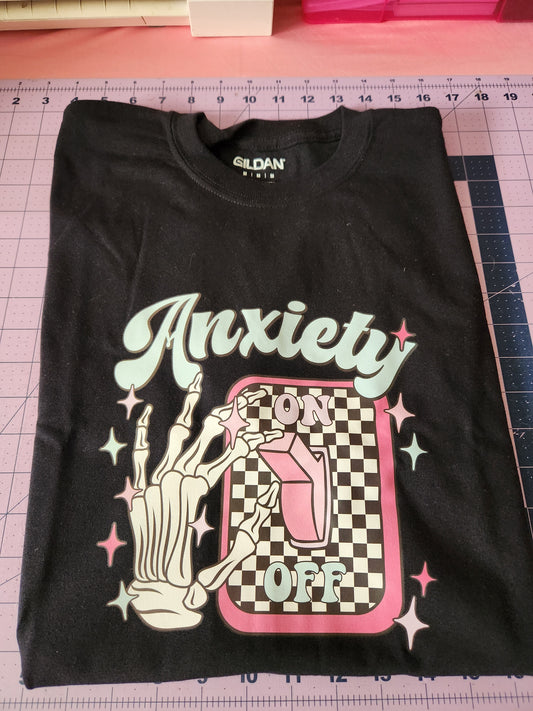 Anxiety On Shirt  RTS Med
