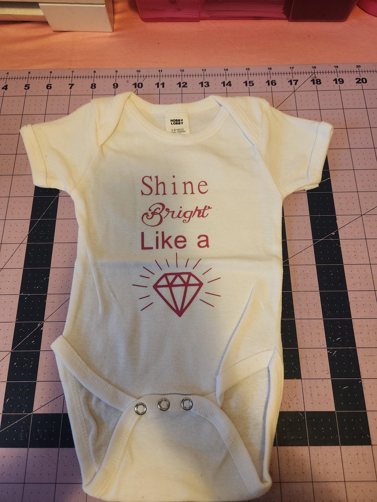 Shine Bright Shirt 3/6m RTS