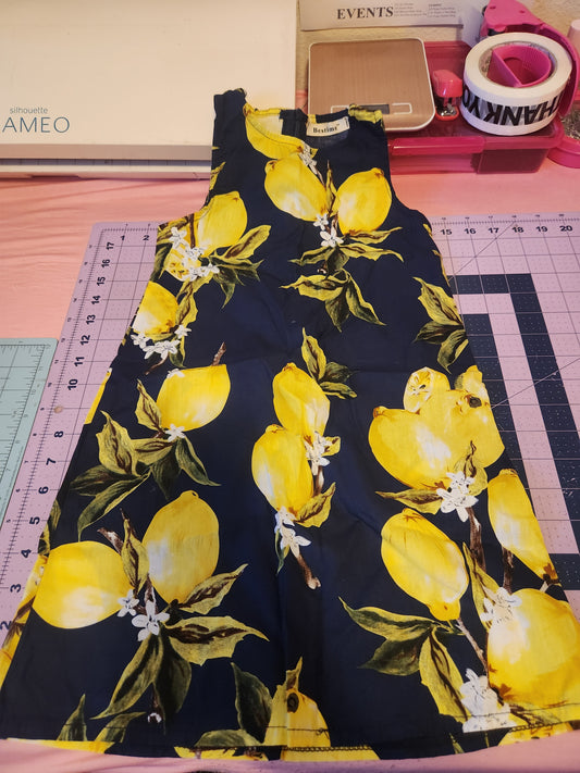 Lemon Dress 5/6 RTS