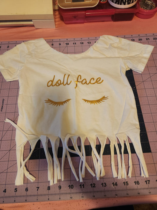 Doll Face Shirt 4t RTS