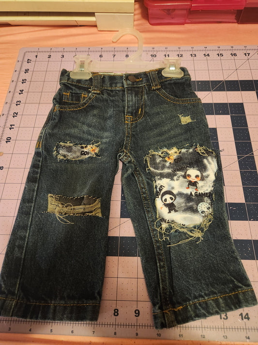 Horror Distressed Jeans 12m RTS