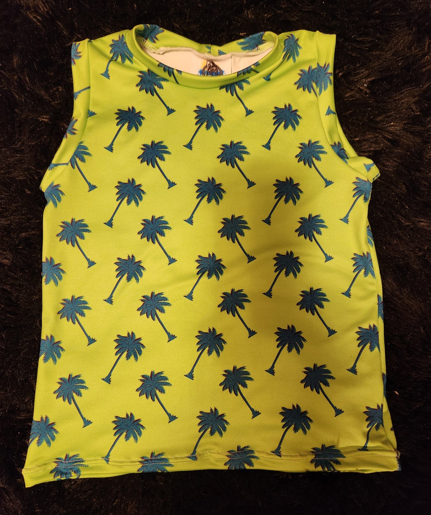 Neon Palm Trees Handmade Summer