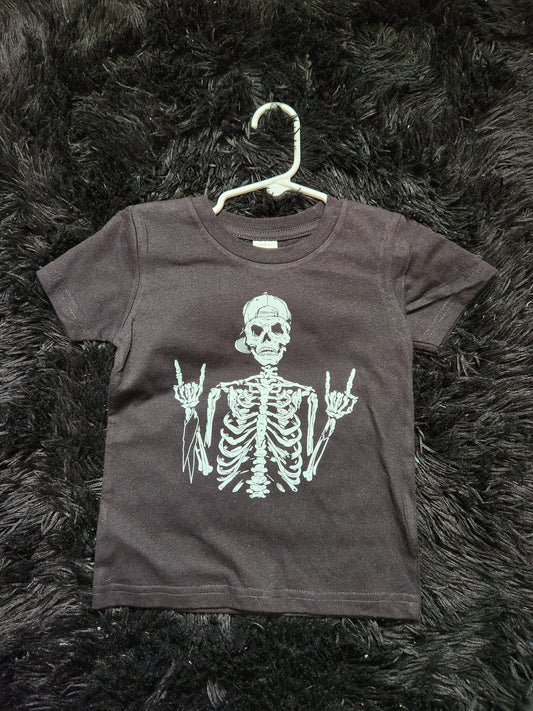 Skeleton Shirt 2t RTS