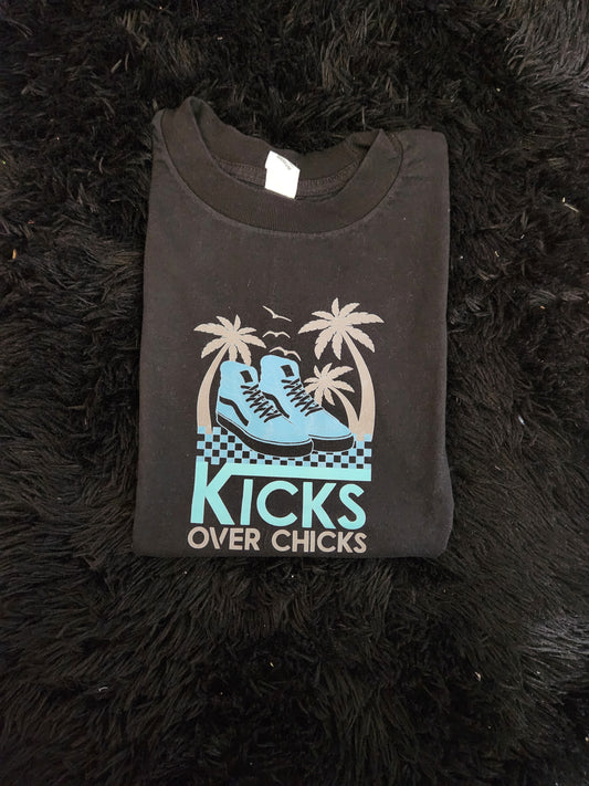 Kicks over chicks Shirt RTS YM
