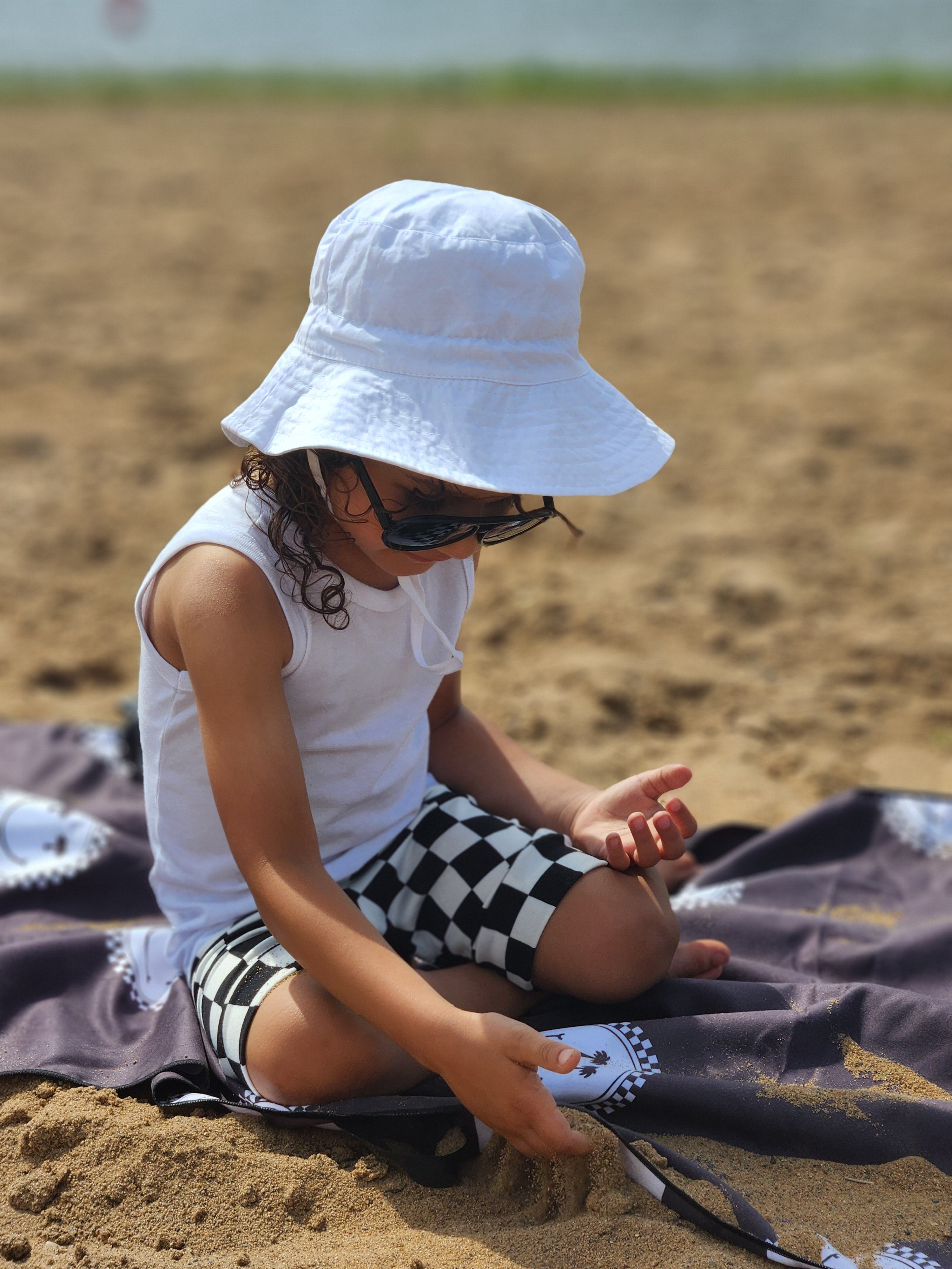 White Bucket Hat