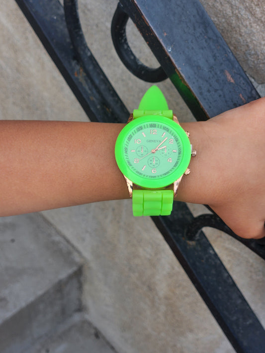 Neon Green Watch