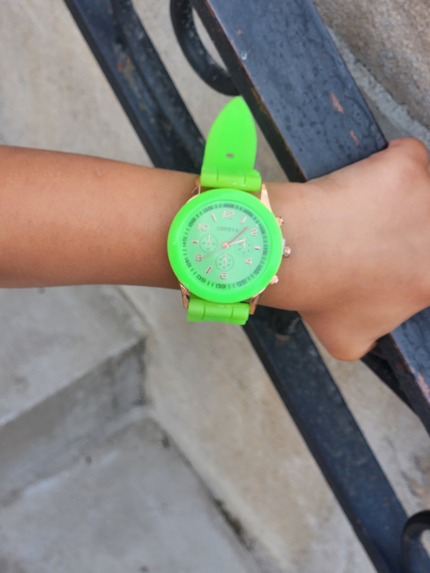 Neon Green Watch