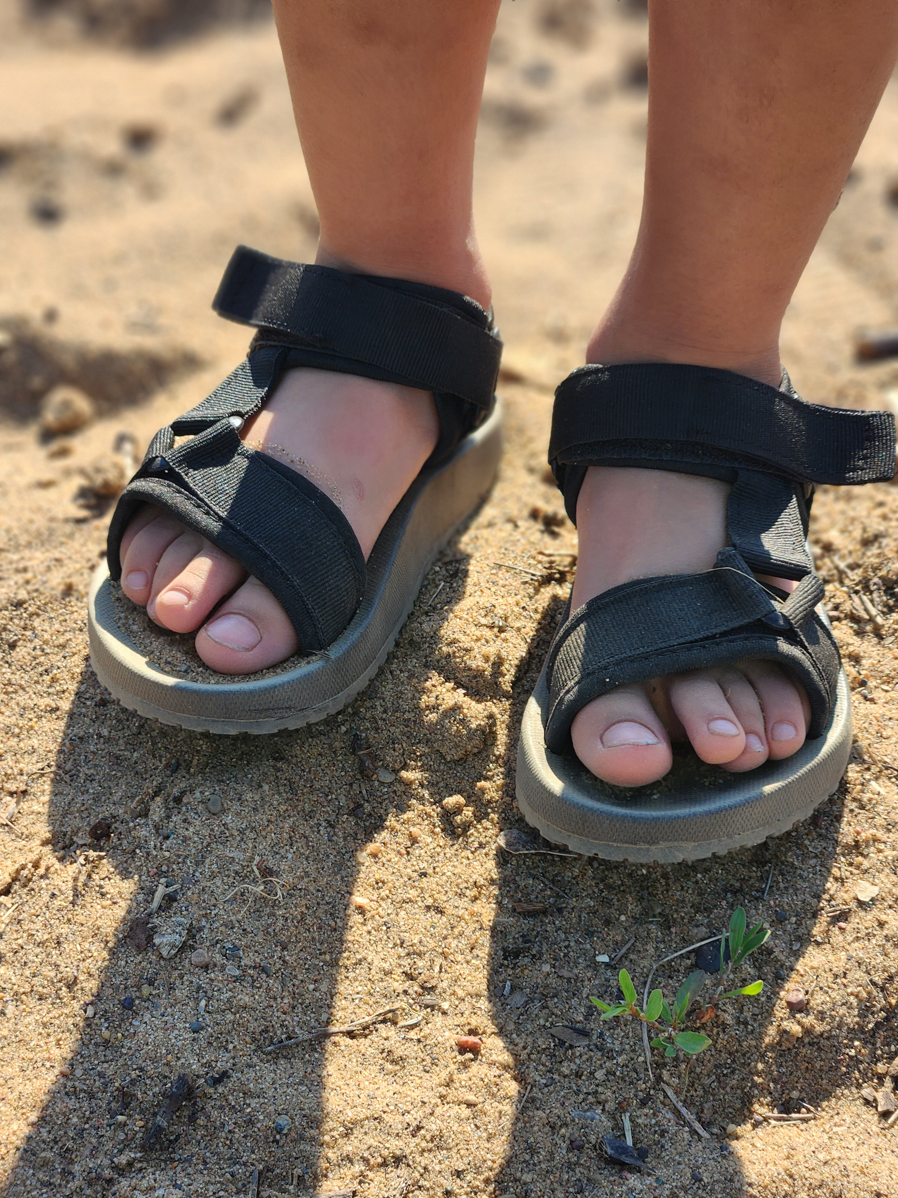 Trendy Black Sandals