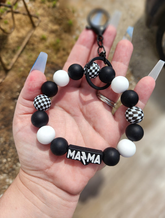 Mama Wristlet Key Chain