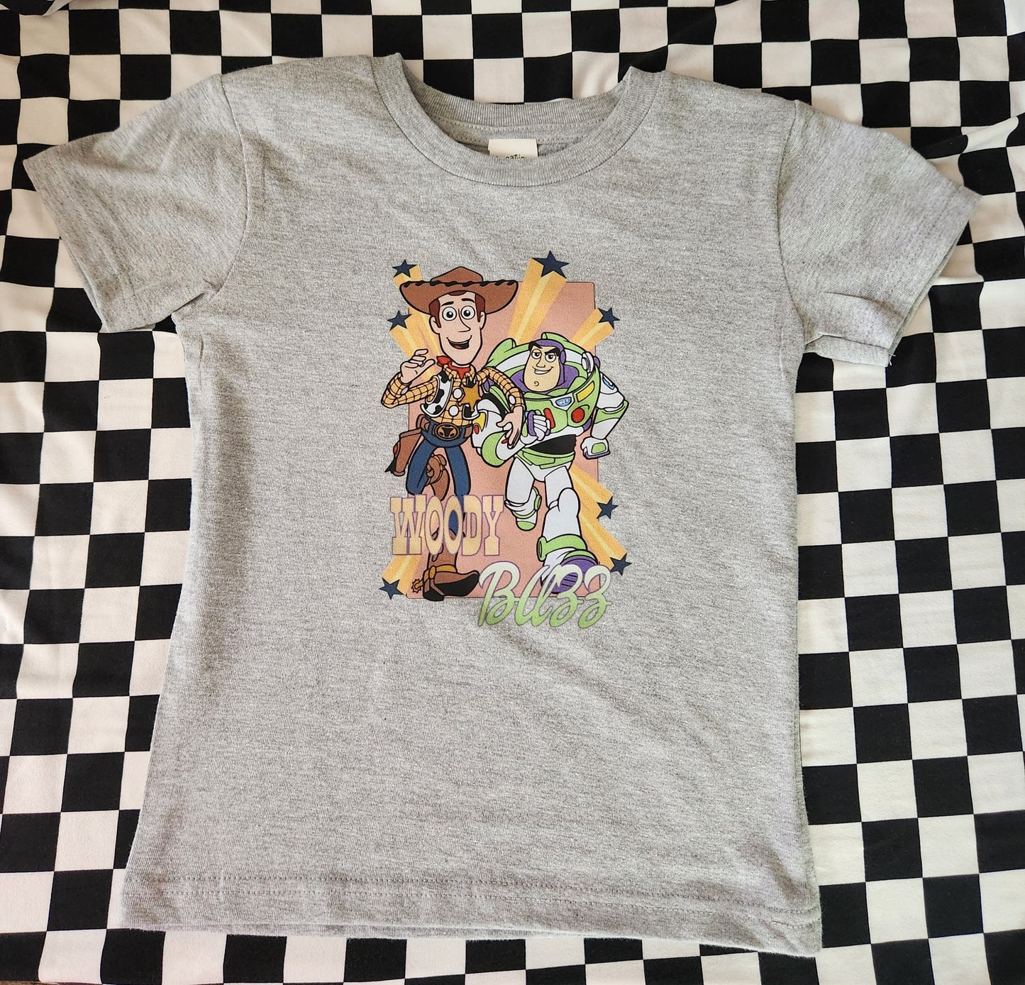 Woody Buzz Toy Story Boys Shirt Girls Shirt