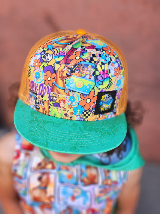 Scooby Doo Trucker Snapback Hat RTS