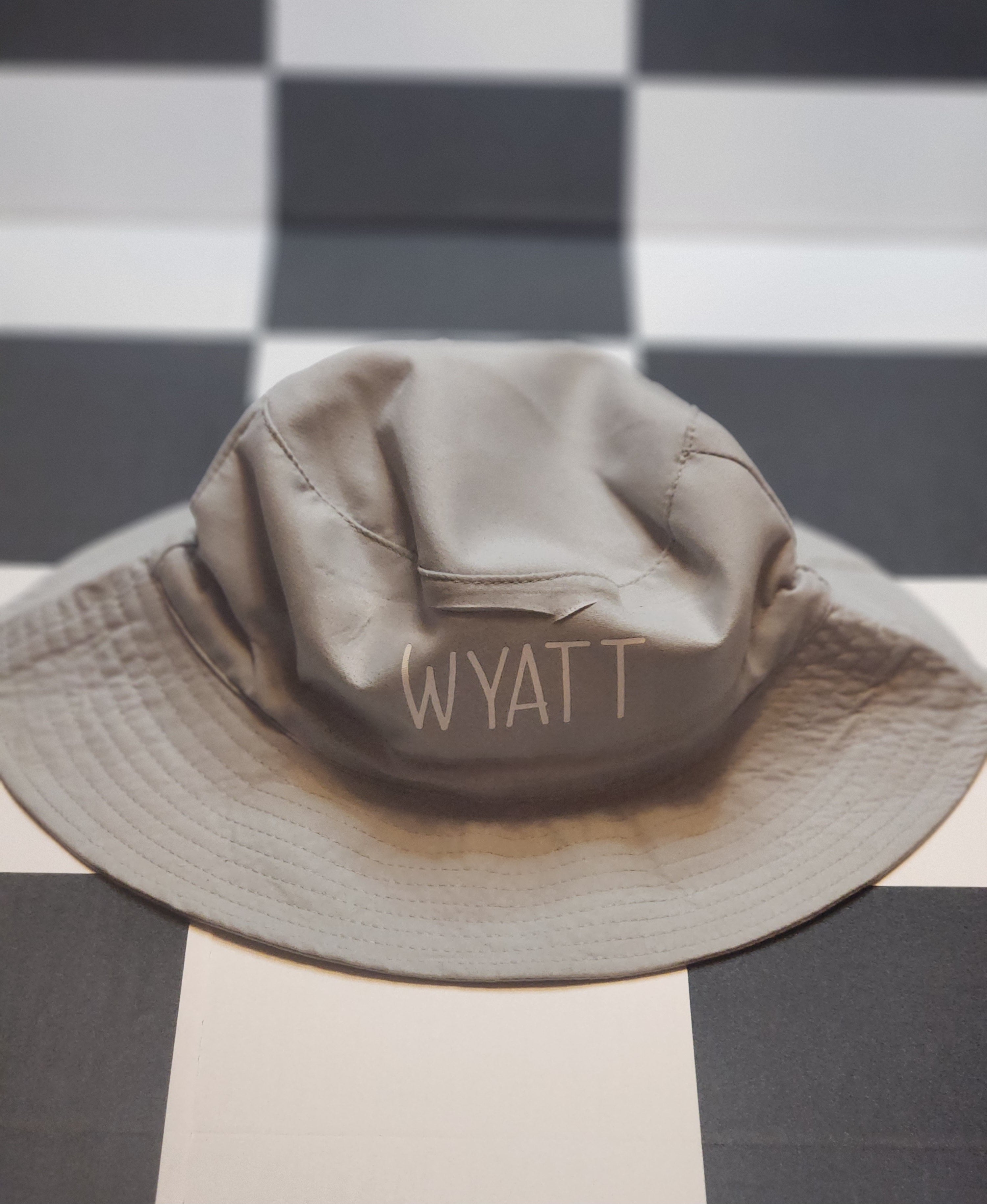 Grey Bucket Hat