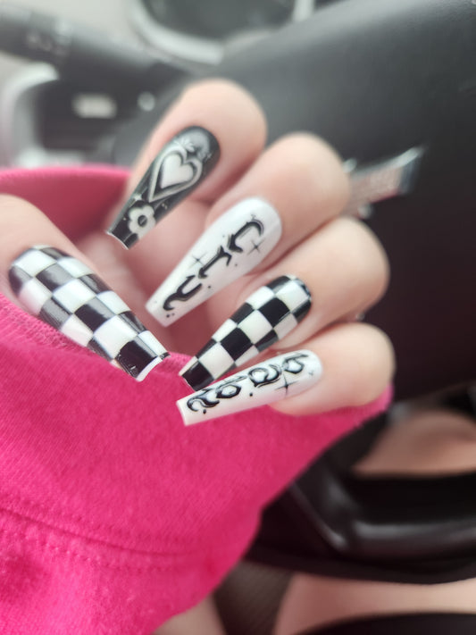 Cry Baby Long Nails