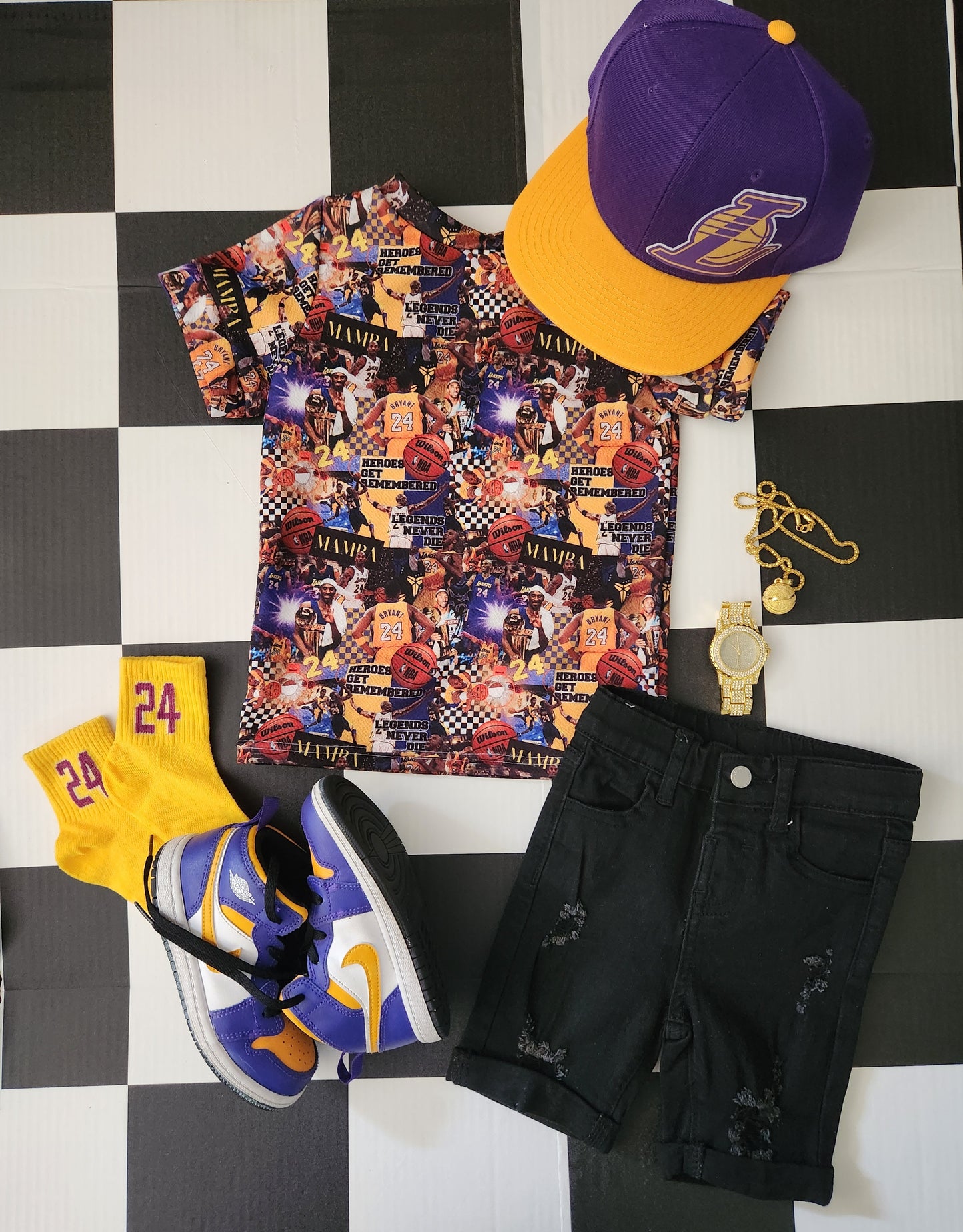 Kobe Lakers Handmade