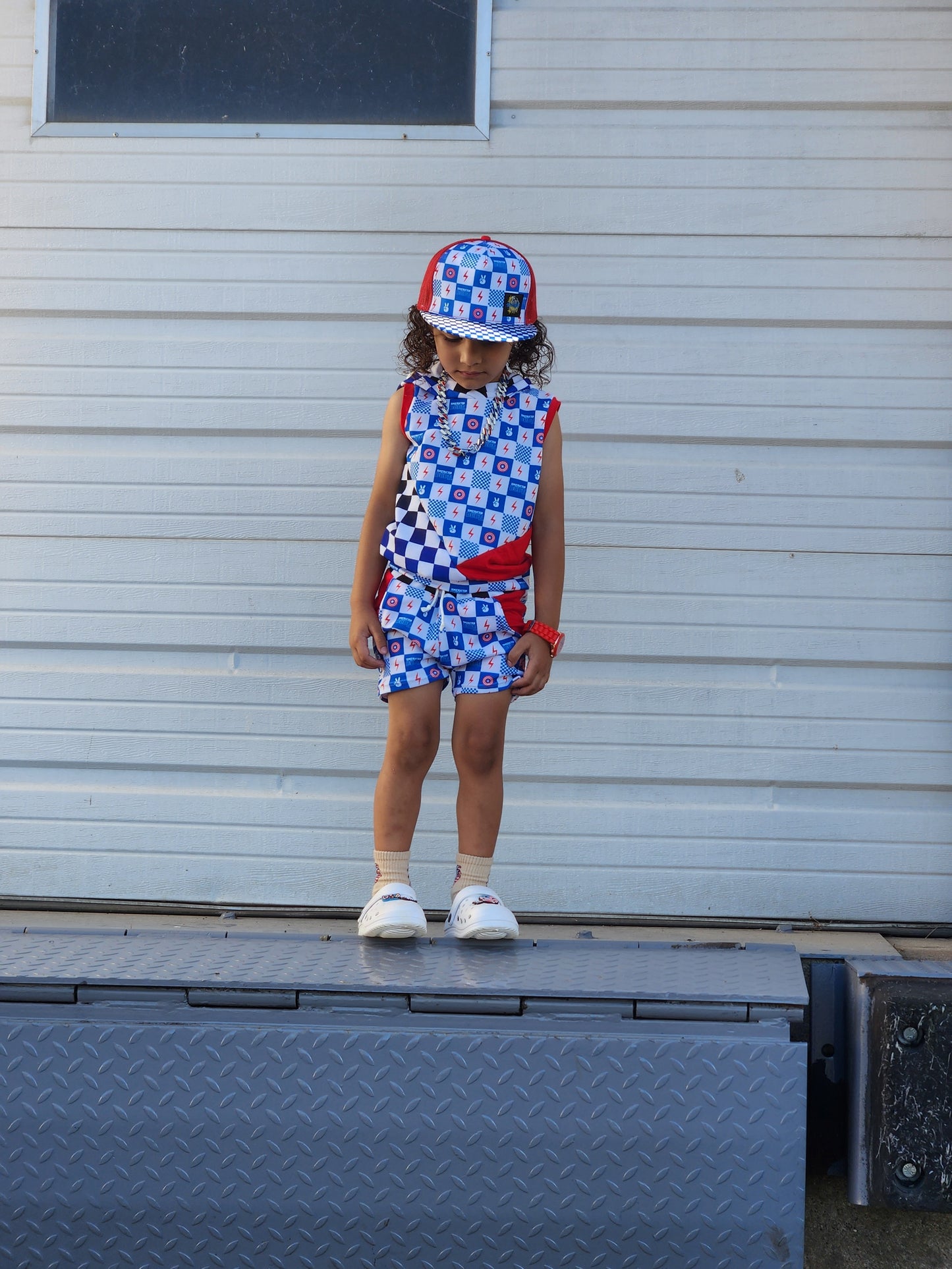 4th Of July Trucker Snapback Hat RTS