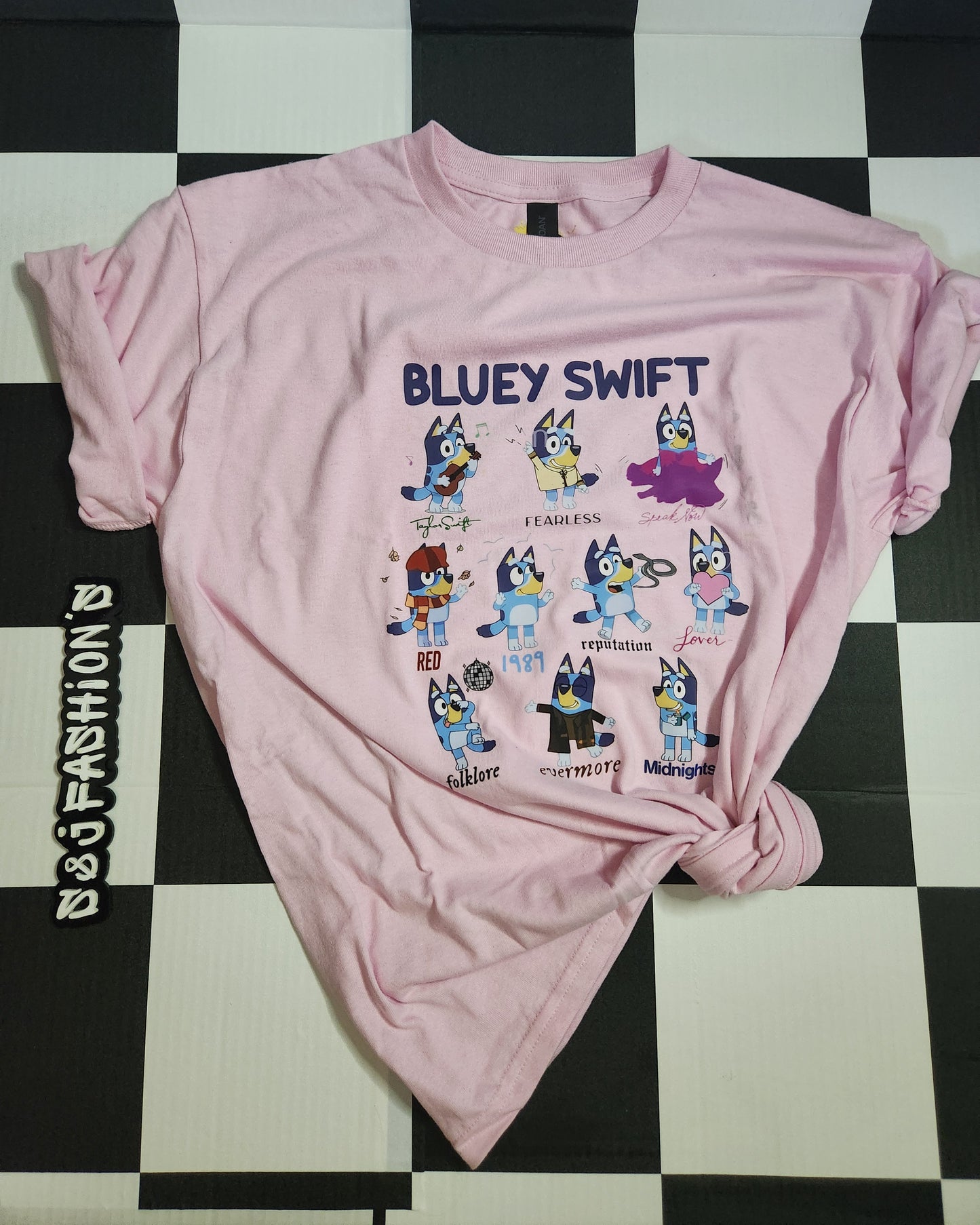 Bluey Swifty Girls Shirt Boys Shirt