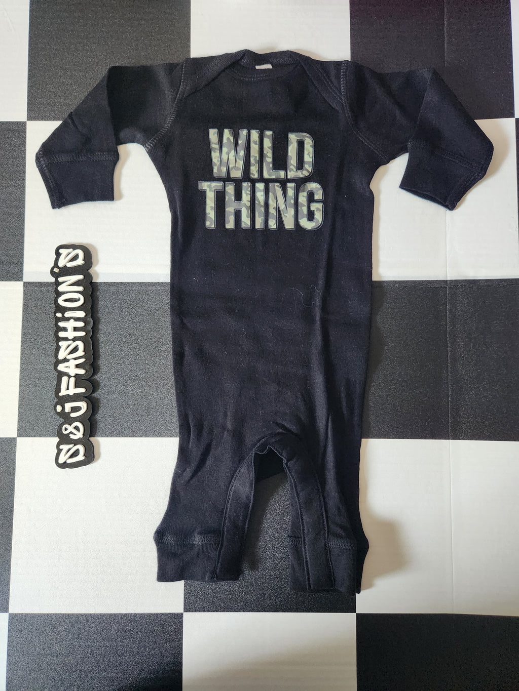 Wild Thing Romper NB RTS