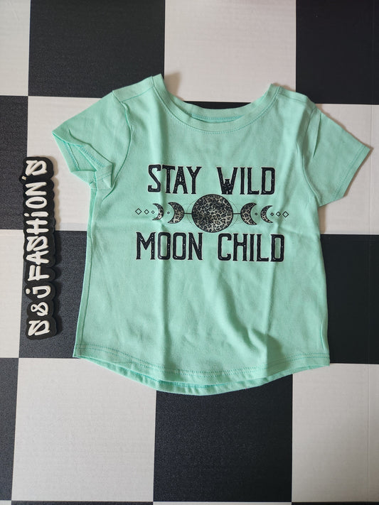 Stay Wild Moon Child Shirt 2t RTS