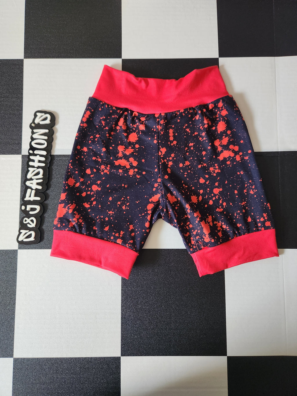 Splatter Lounge Shorts 3t RTS