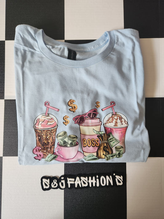 Coffee Boss Ladies Shirt