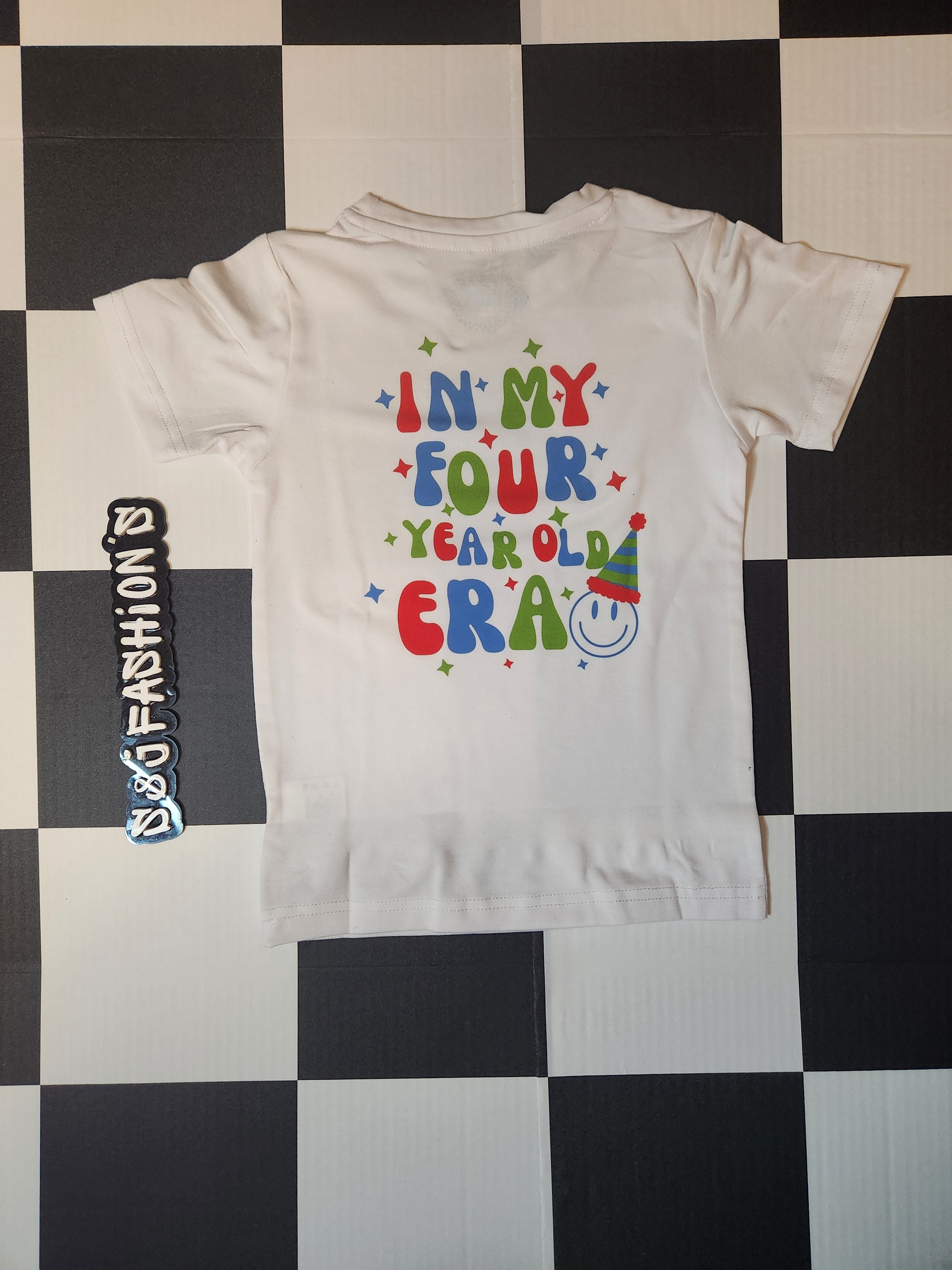 Birthday Era  Boys Shirt Girls Shirt