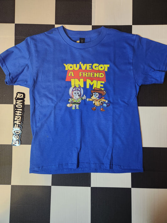 Toy Story Bluey Boys Shirt RTS YS