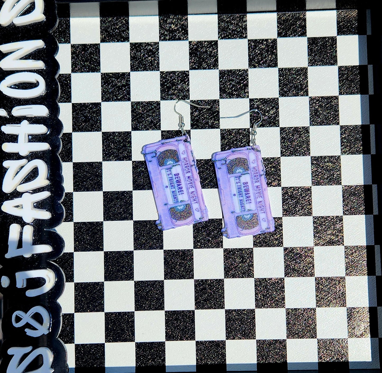Horror Movie Night Earrings Horror Halloween