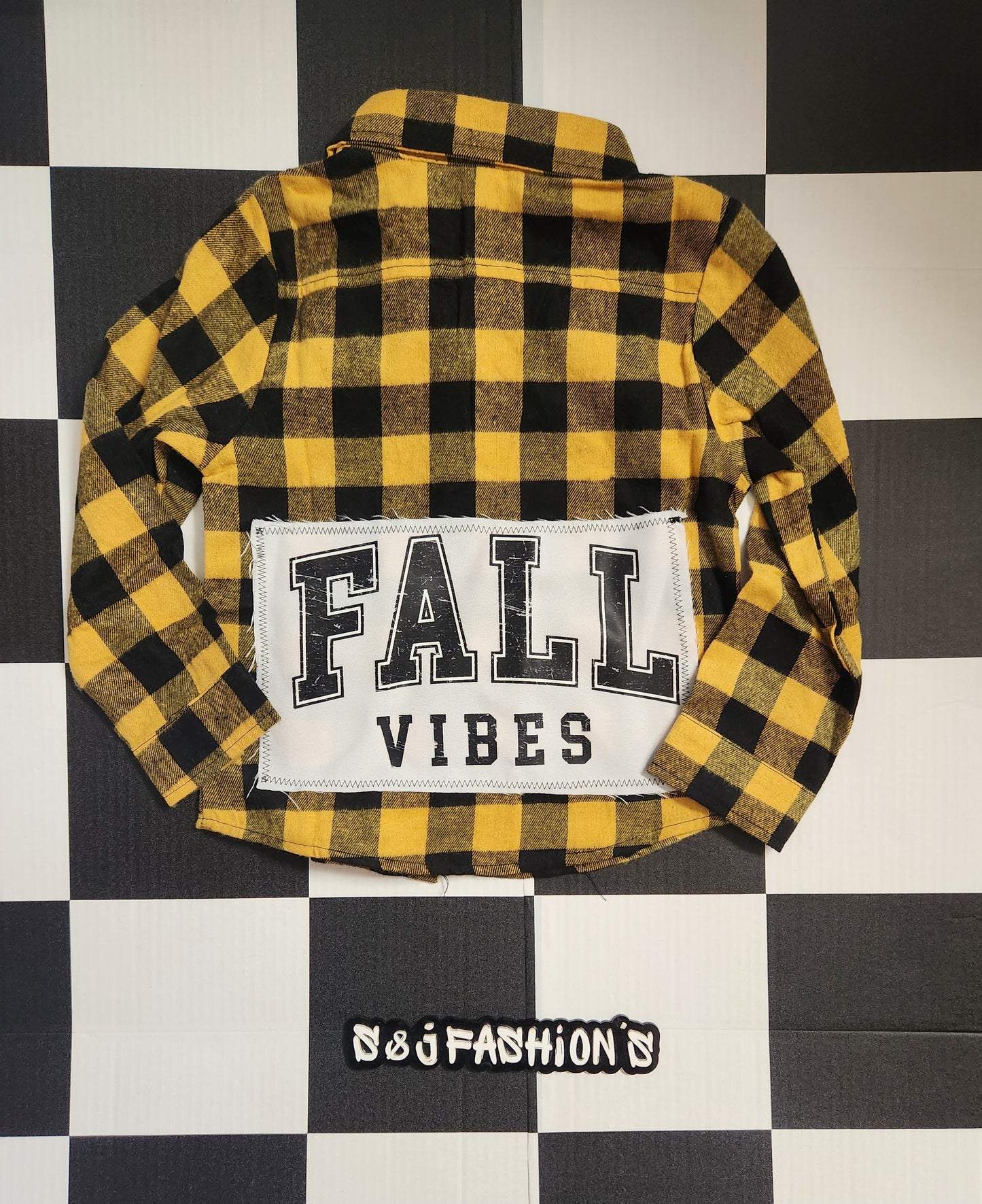 Fall Vibes Patch Flannels