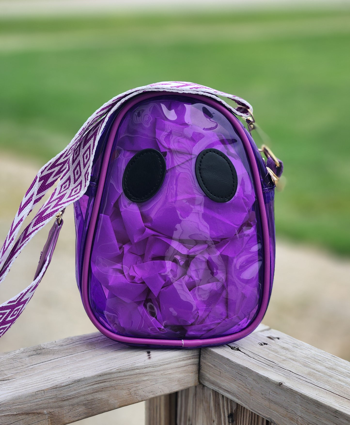 Purple Ghost Bag Halloween