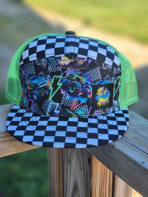 Monster Truck Trucker Snapback Hat RTS