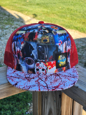 Jason Horror Halloween Trucker Snapbacks RTS