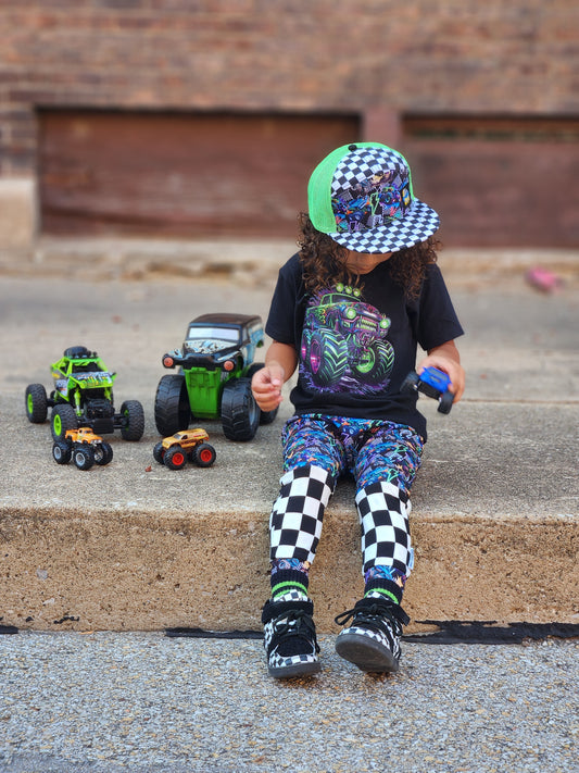 Monster Truck Girls Shirt Boys Shirt