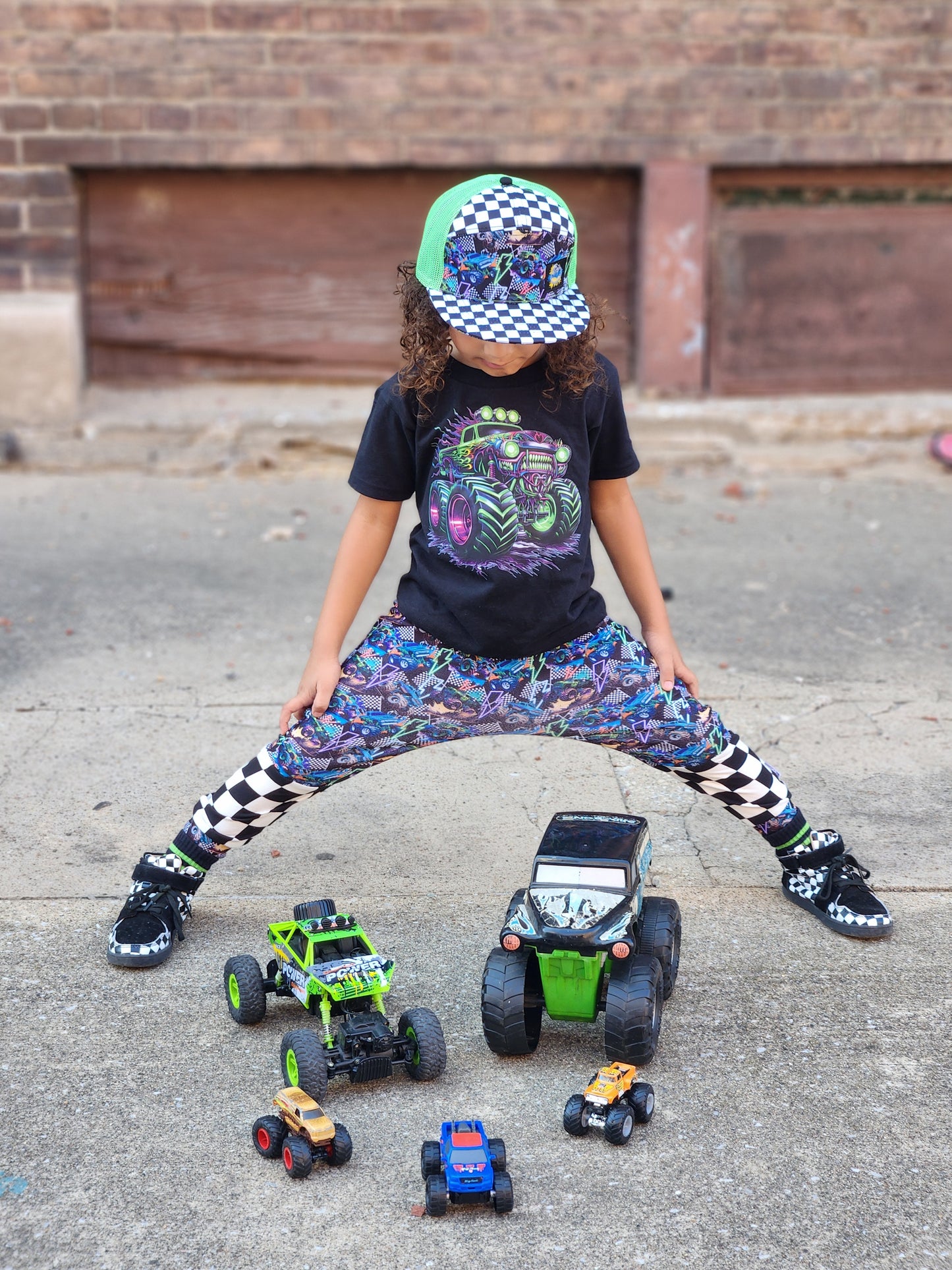 Monster Truck Trucker Snapback Hat RTS