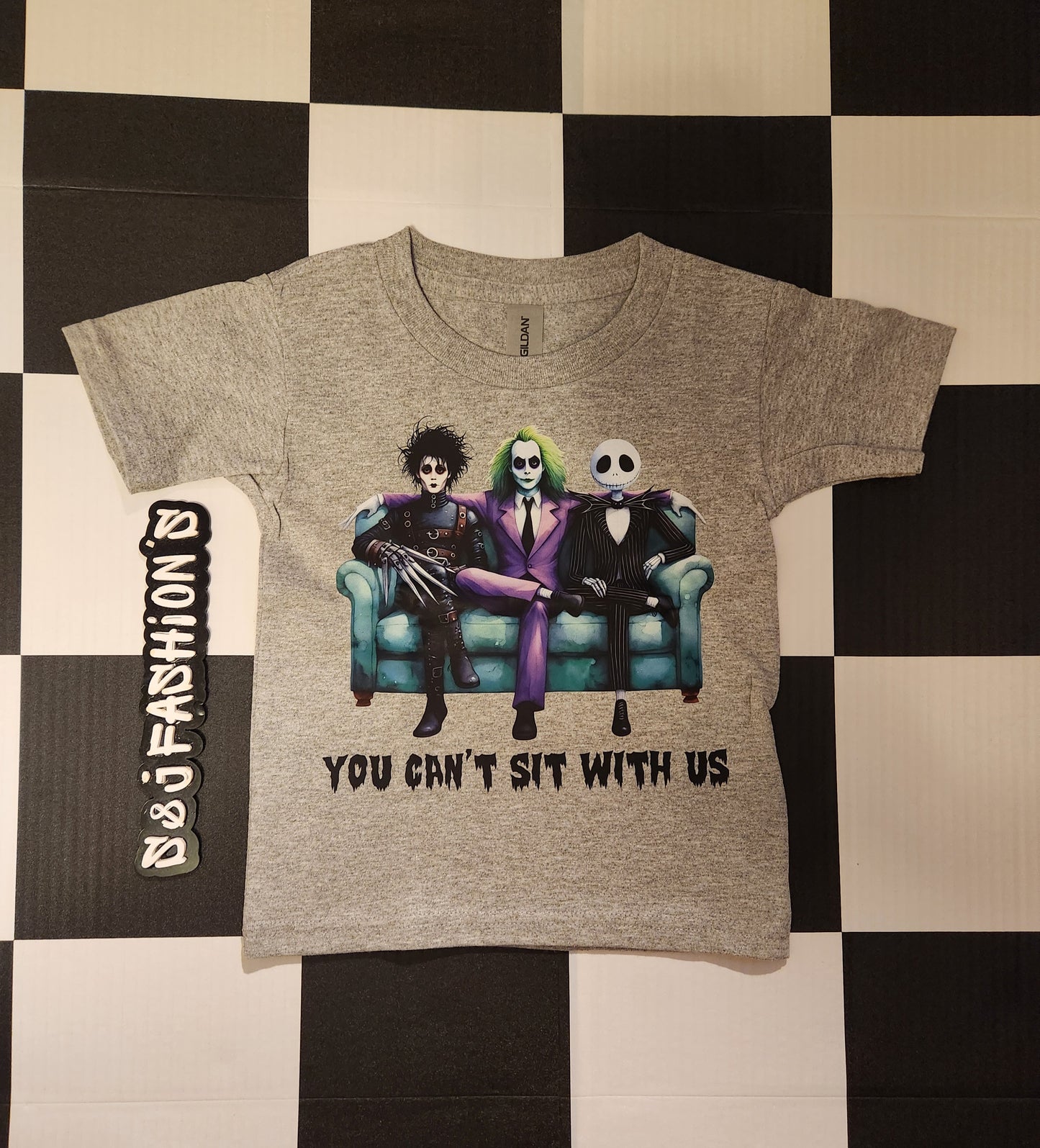 You Can't Sit With Us Boys Shirt Girls Shirt Ladies Shirt Halloween