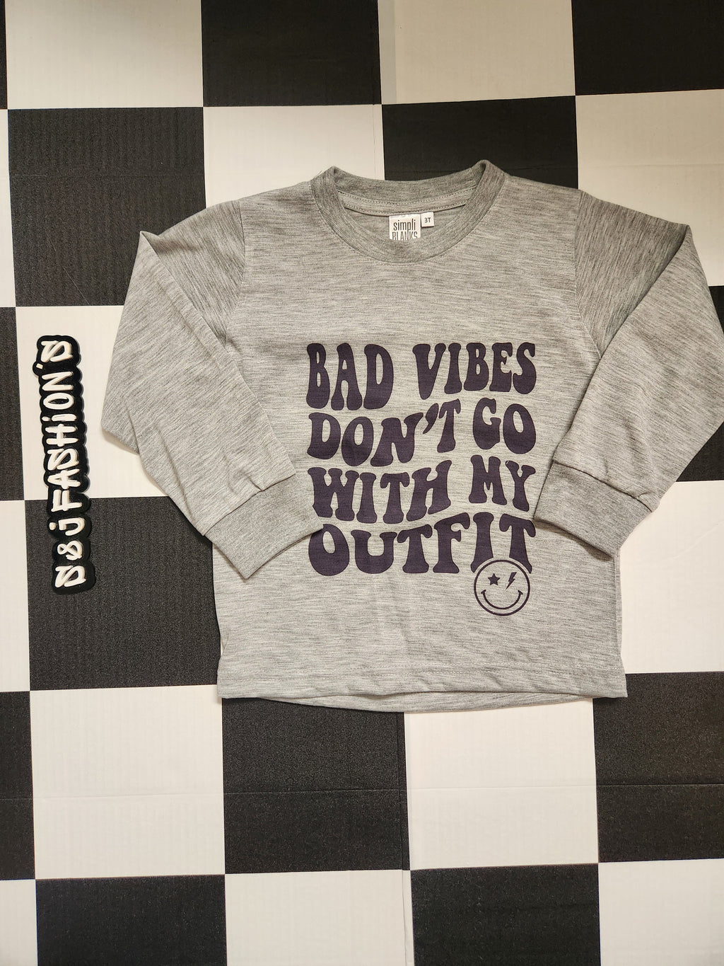 Bad Vibes Shirt 3t RTS