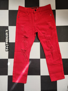 Red Christmas Jeans