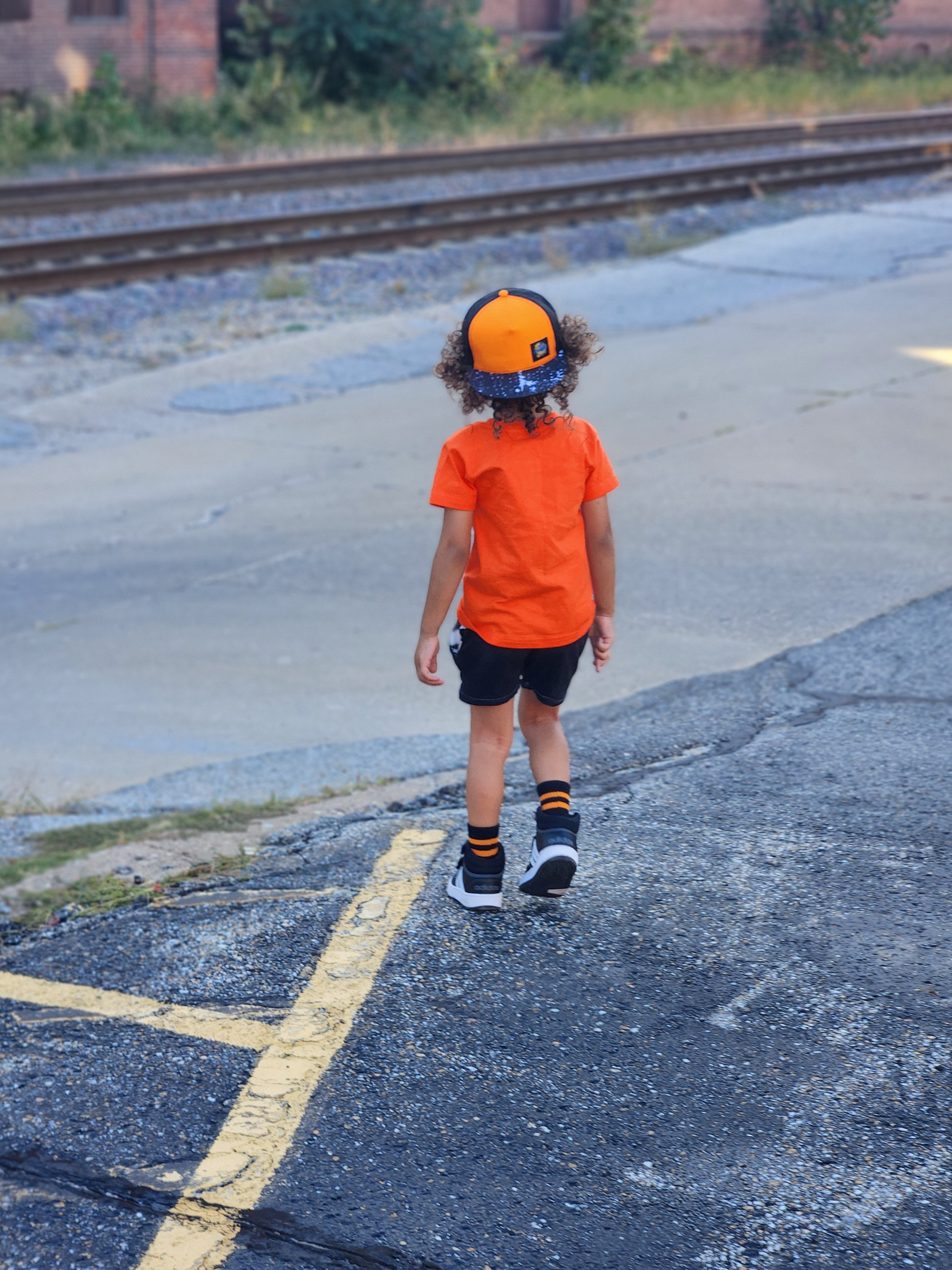 Orange Halloween Trucker Snapbacks RTS