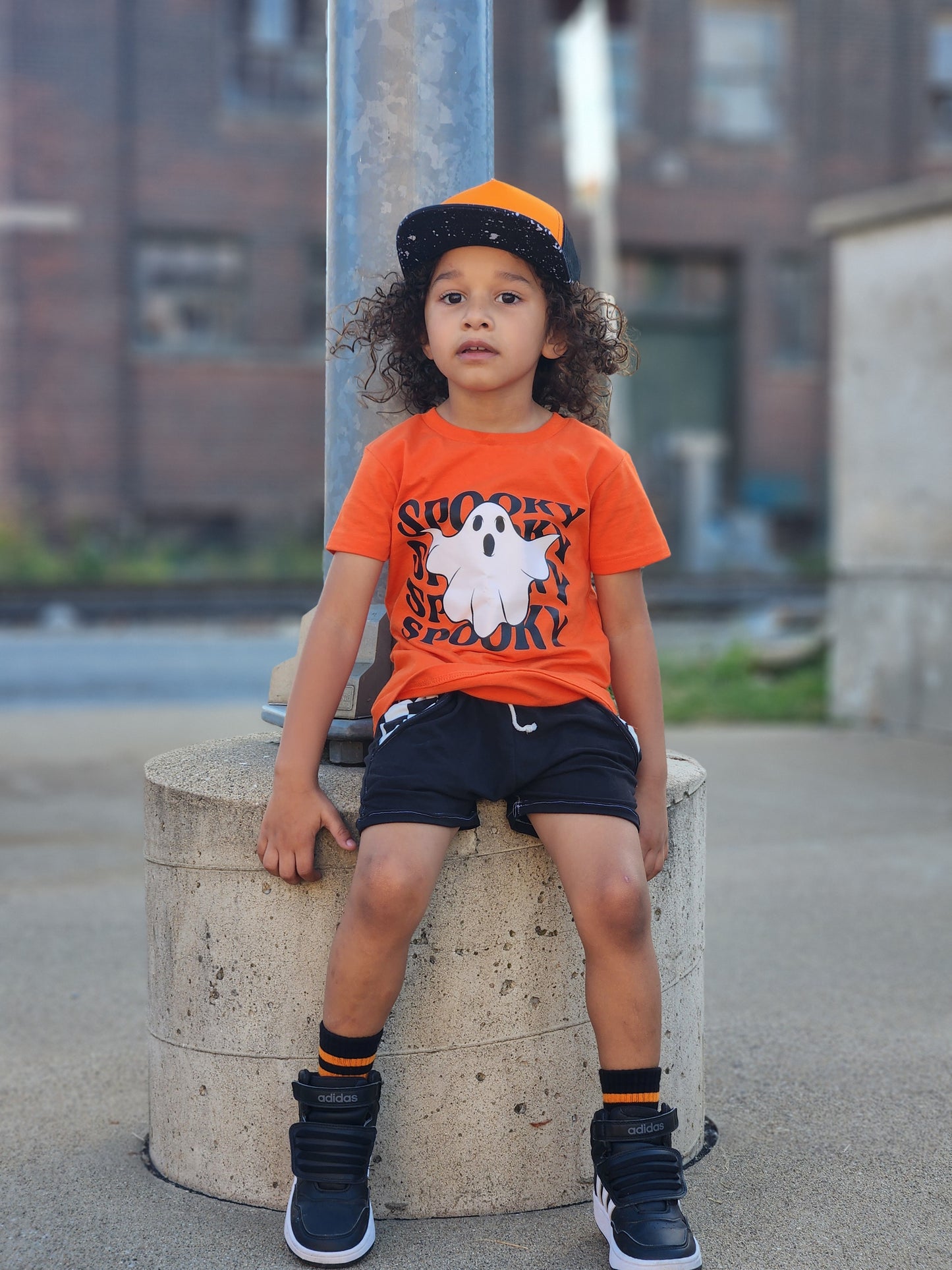 Spooky Halloween Ladies Shirt Girls Shirt Boys Shirt