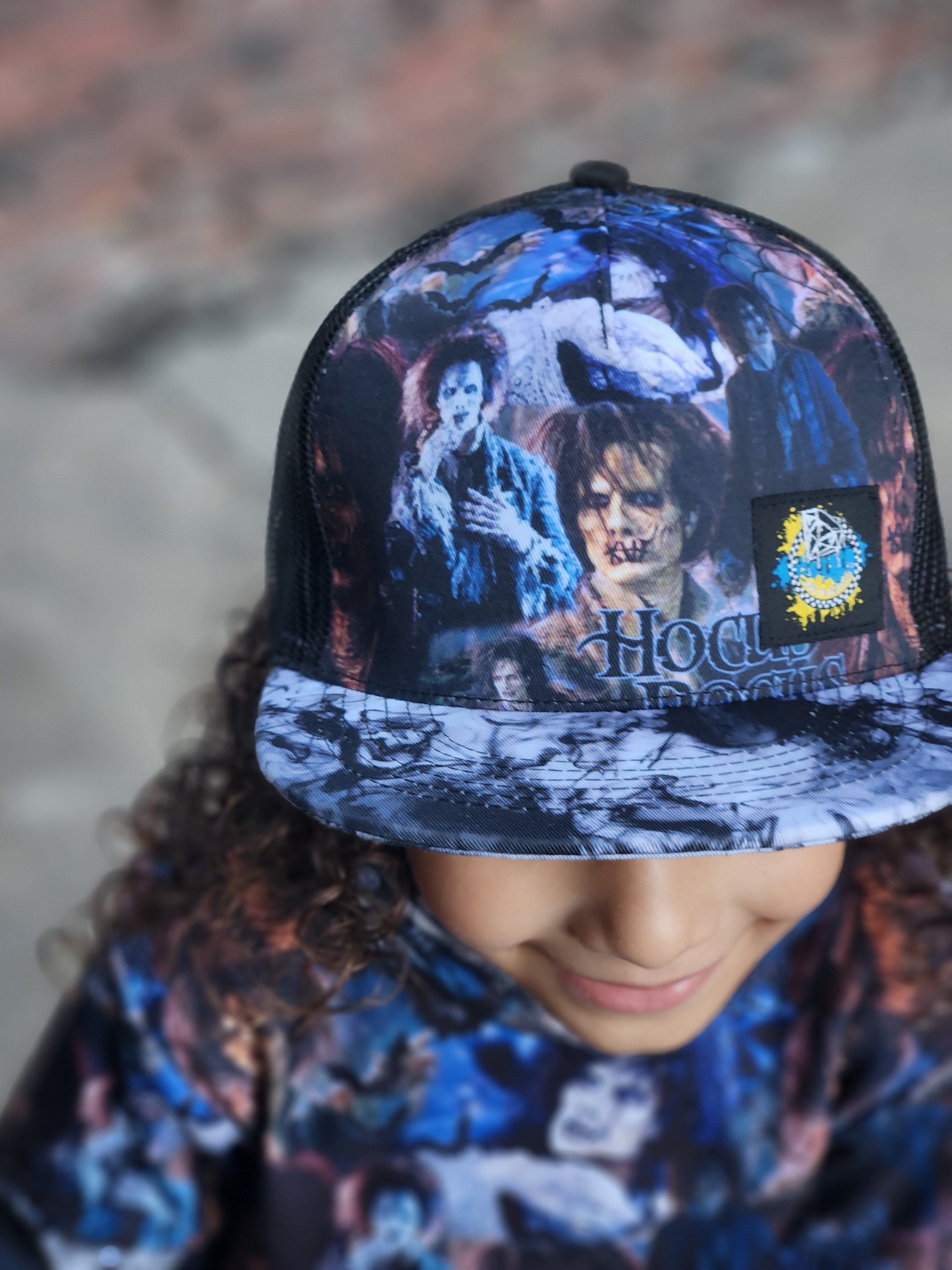 Hocus Pocus Billy Halloween Trucker Snapbacks RTS