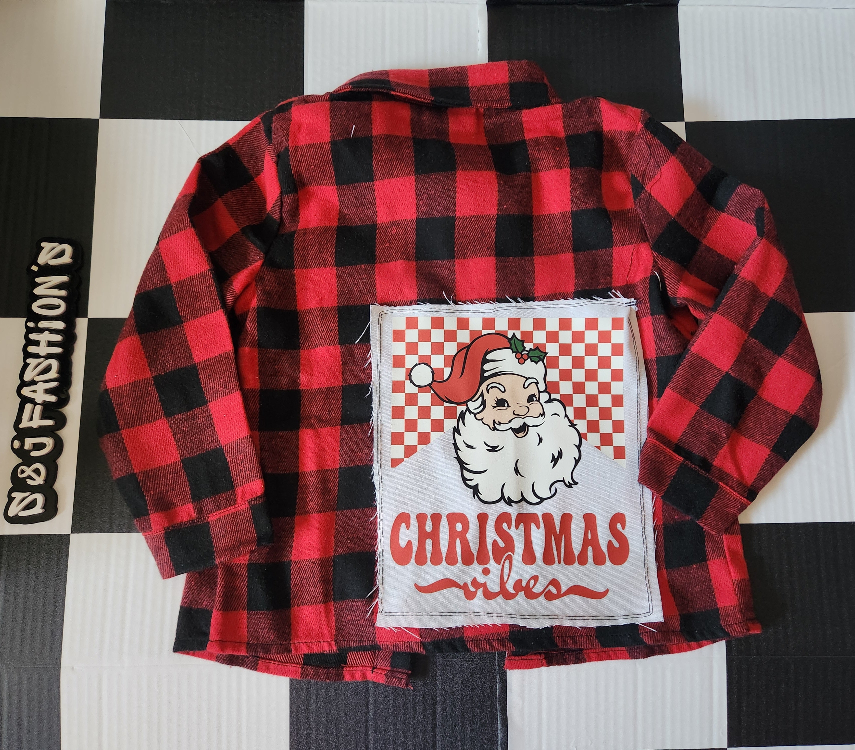 Buffalo Patch Flannel Christmas