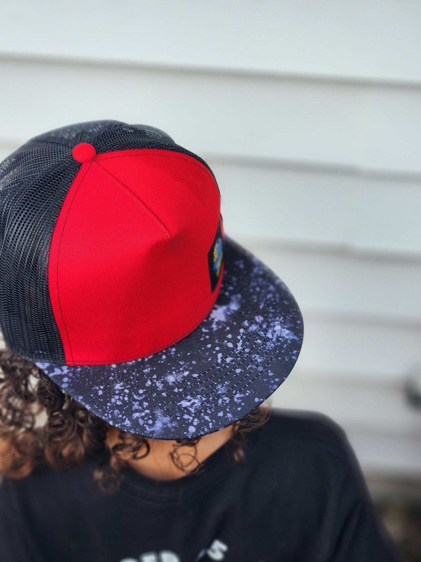 Red Christmas Snapback Hat RTS