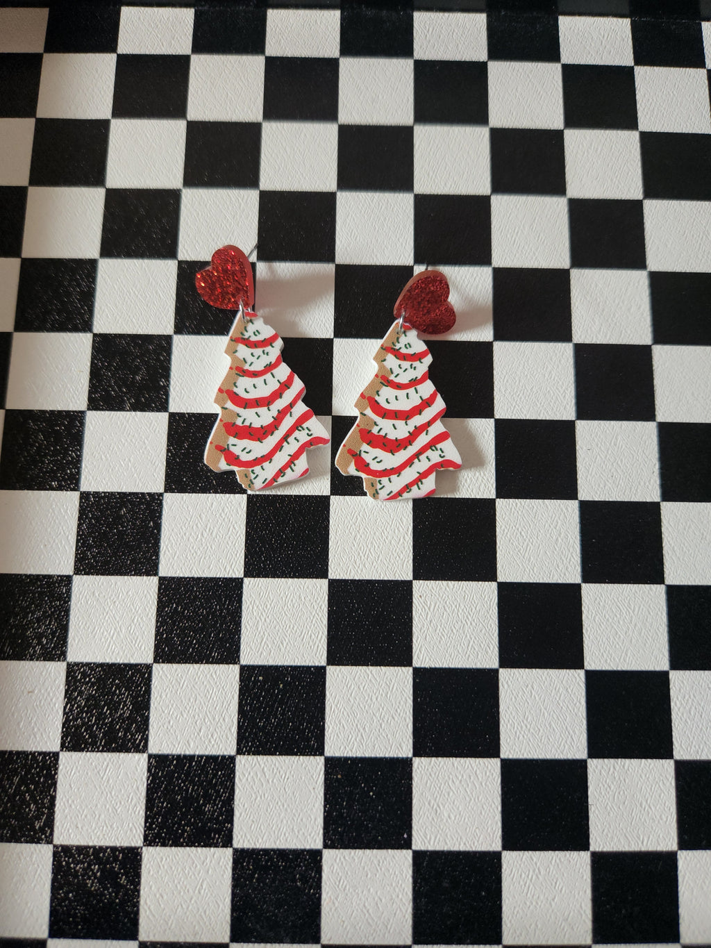 Christmas Tree Cakes Earrings