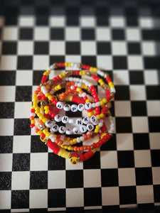 Thanksgiving Bracelets Set of 6