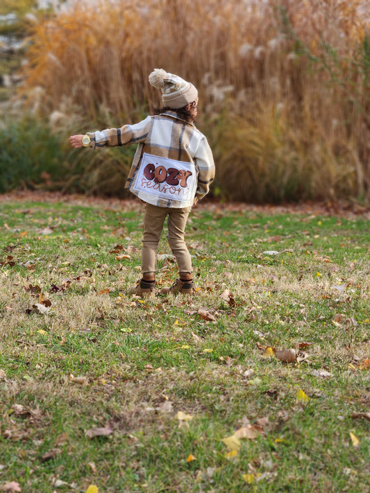 Cozy Season Patch Fall Flannels