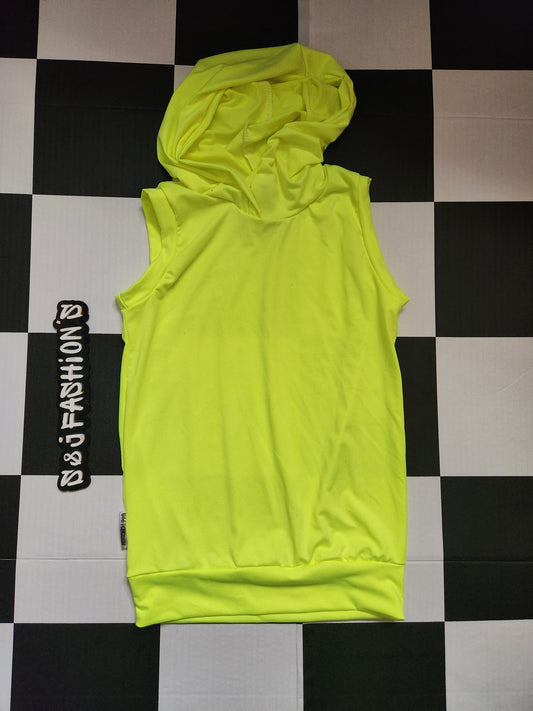 Neon Yellow Muscle Tank 3t RTS