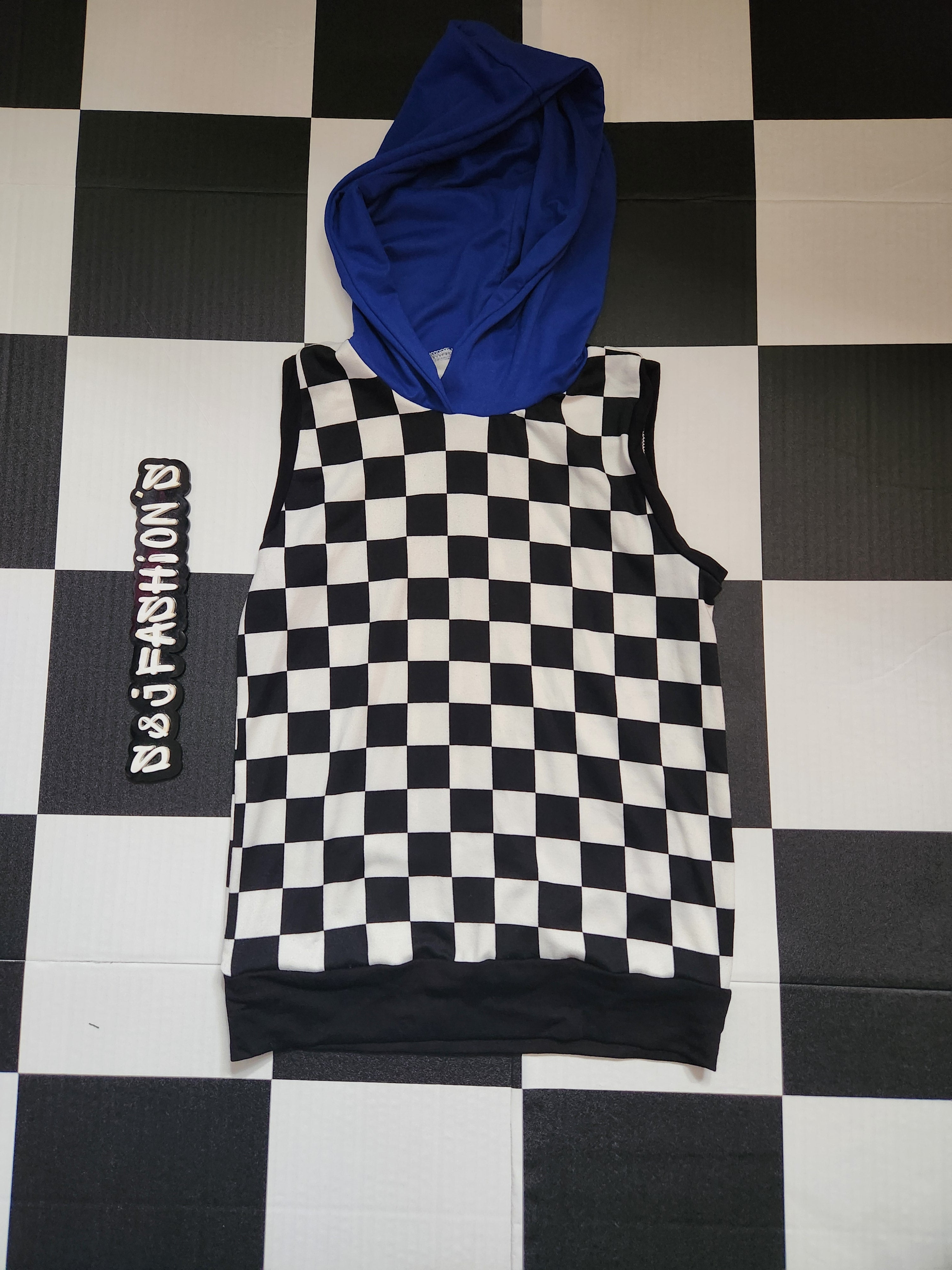 Royal Checker Muscle Tank 3t RTS