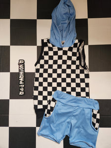 Blue Checker Outfit 3t RTS