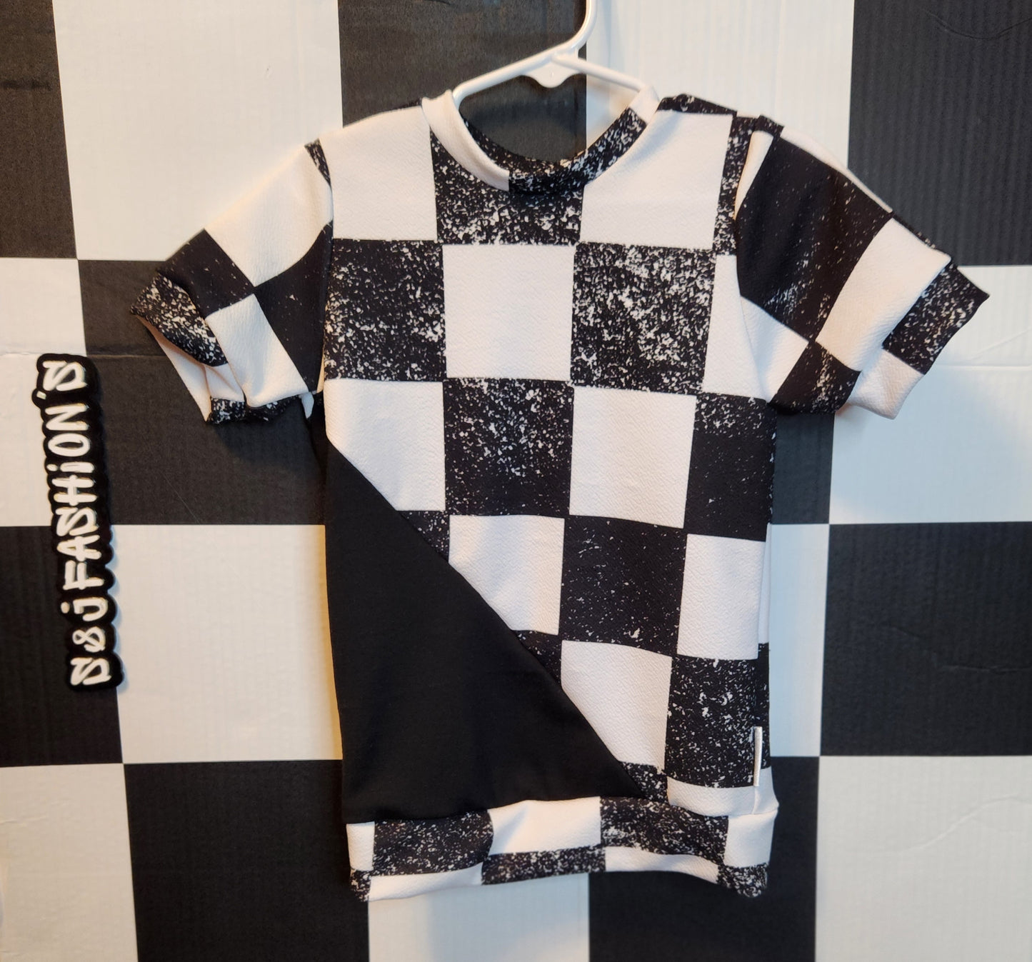 Grunge Acid Checker Handmade