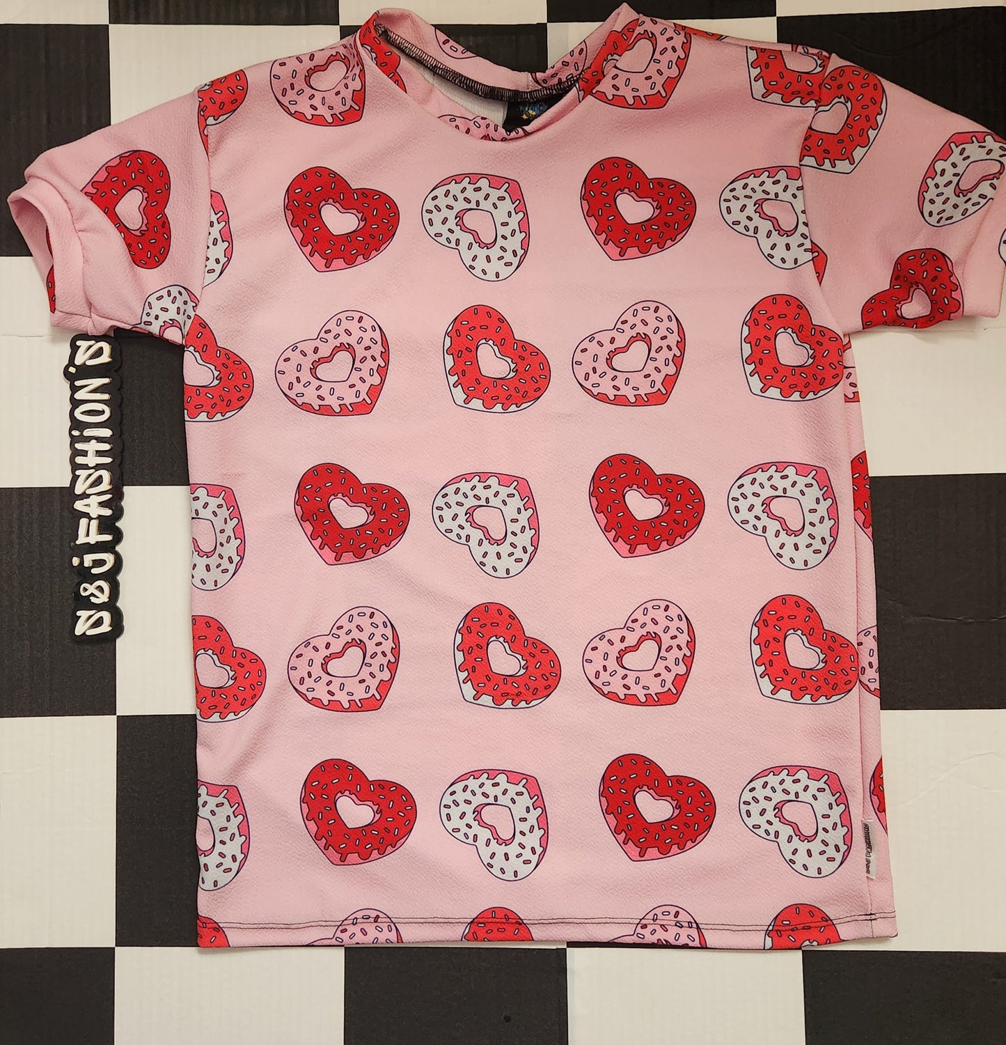 Heart Donut Valentines Handmade