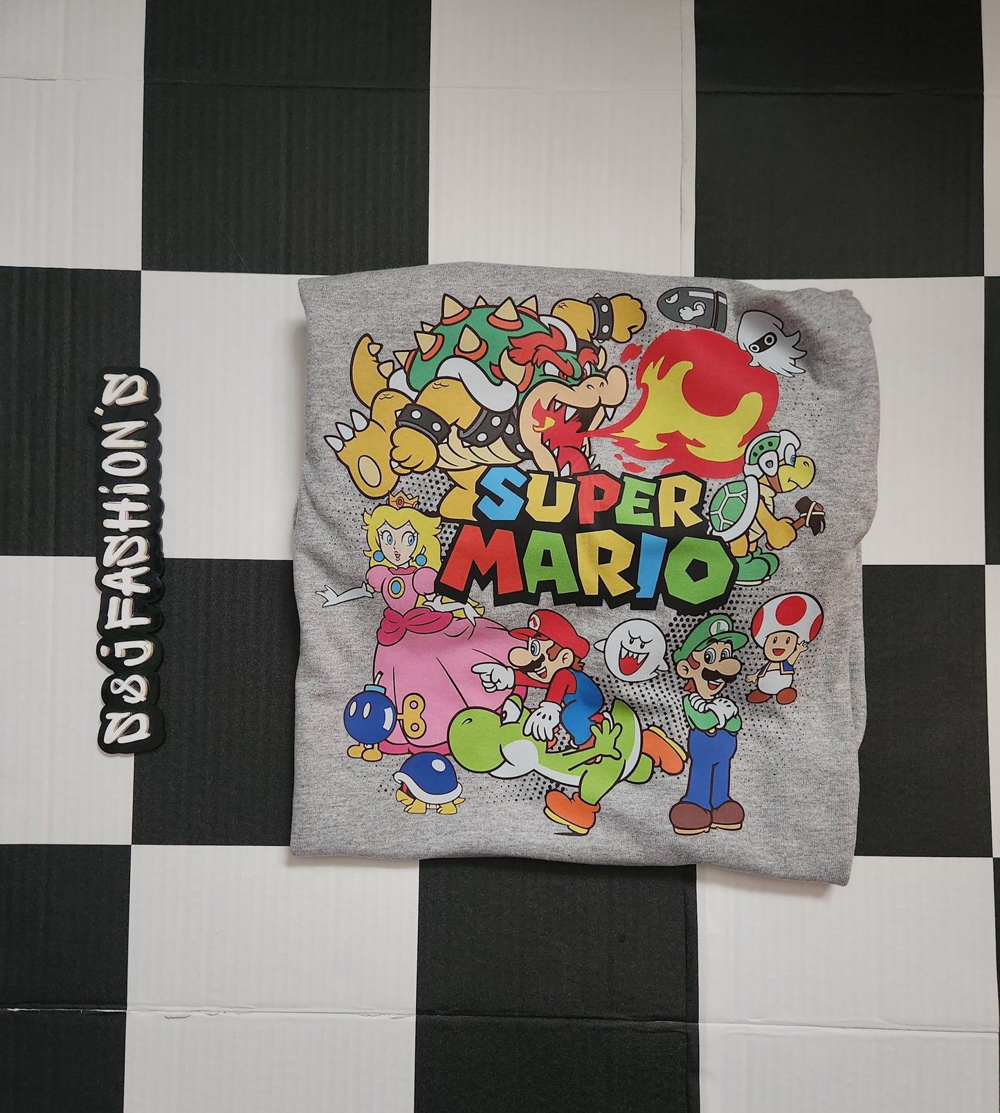 Mario Boys Shirt Girls Shirt Ladies Shirt Mens Shirt